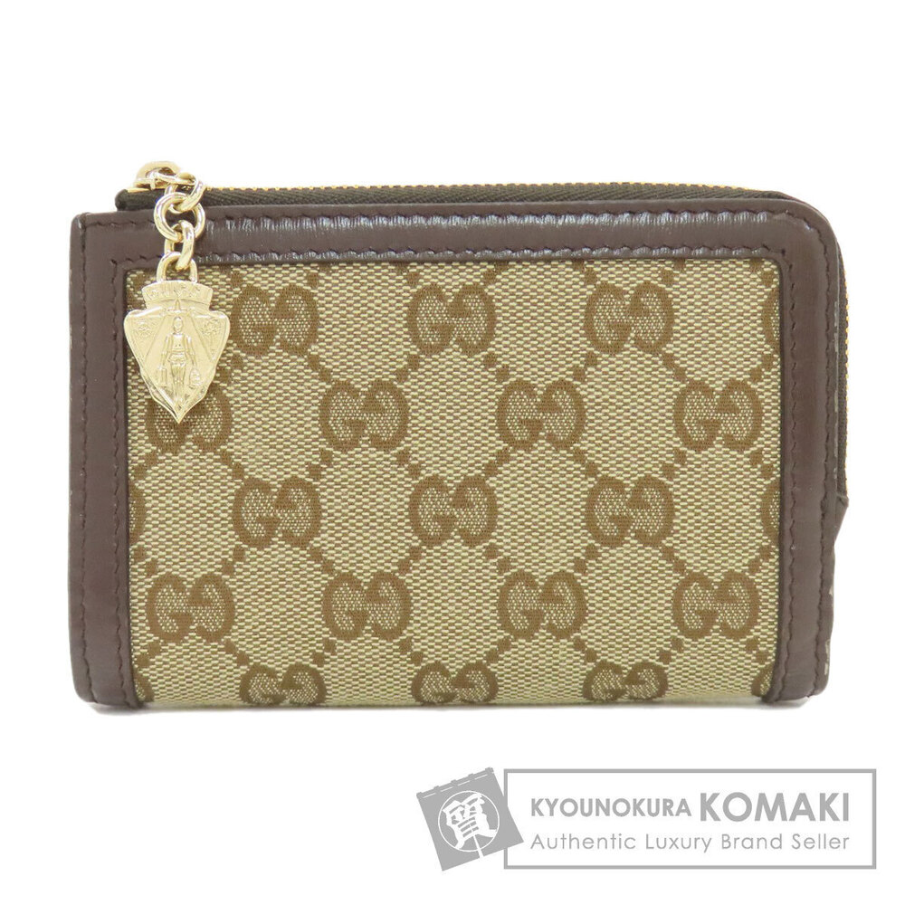 Gucci GG bi fold wallet coin purse canvas
